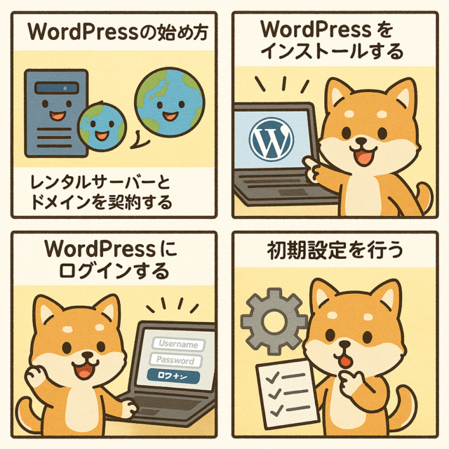 WordPressの始め方